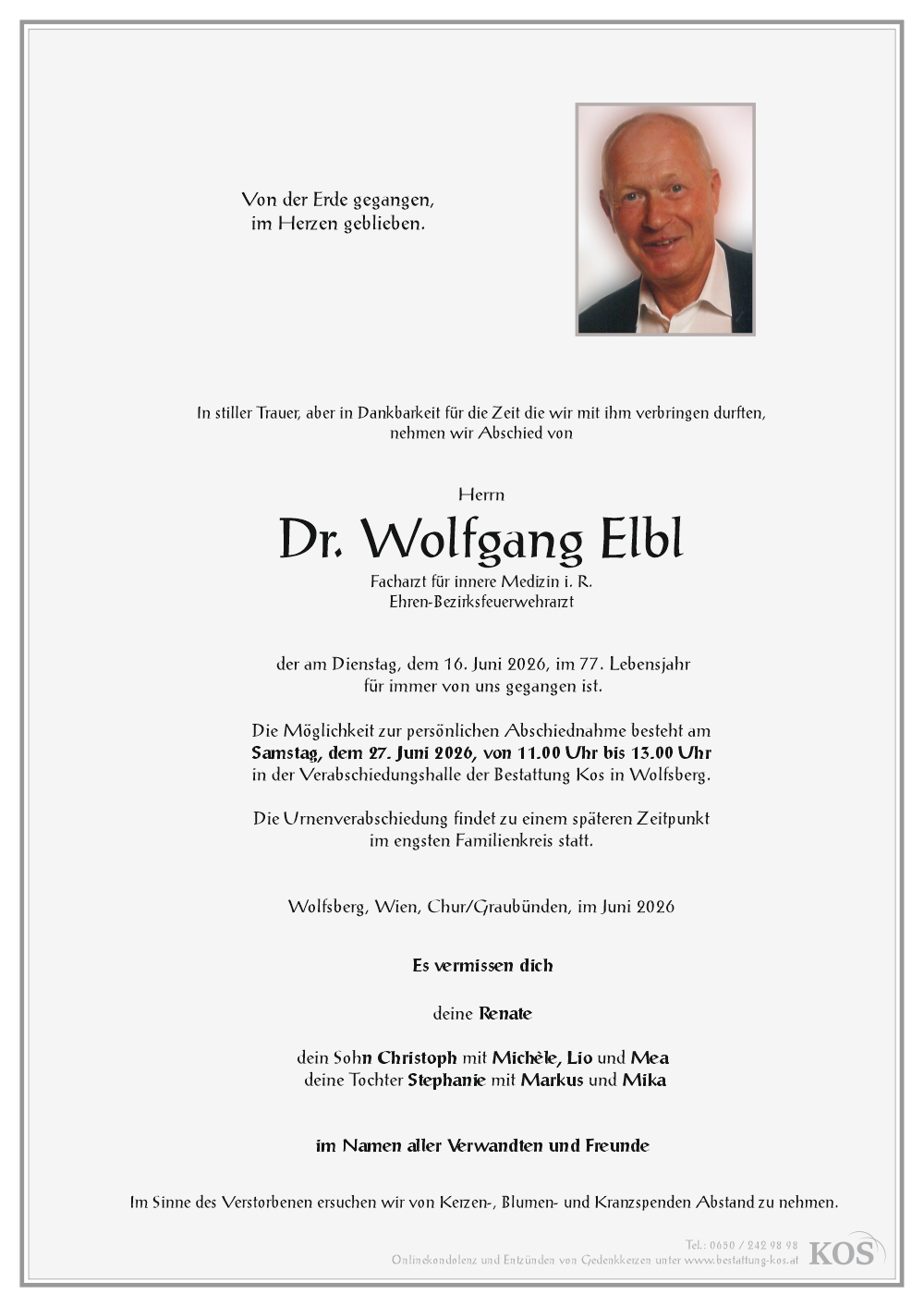 Wolfgang Elbl